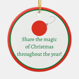 Custom Christmas Ornament