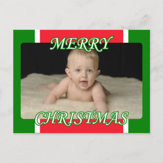 Custom Christmas Postcard Feiertagspostkarte