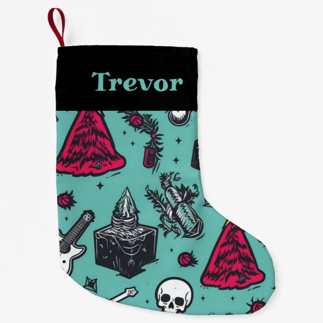 Custom Christmas Strumpf Kleiner Weihnachtsstrumpf (Vorderseite)