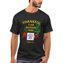 Custom Church Merchandise Blossom Pflanze Männer L