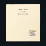 Custom Church Name Praise the LORD Graphic Notizblock<br><div class="desc">Custom Church Name Praise the LORD Graphic Post it Notes. Enjoy!</div>