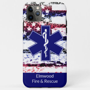 Custom City Fire and Rescue Case-Mate iPhone Hülle