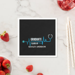 Custom Class of 2025 Future Doctor Serviette