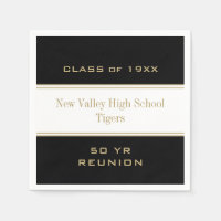 Custom Class Wiedersehen Partytime Paper Napkin