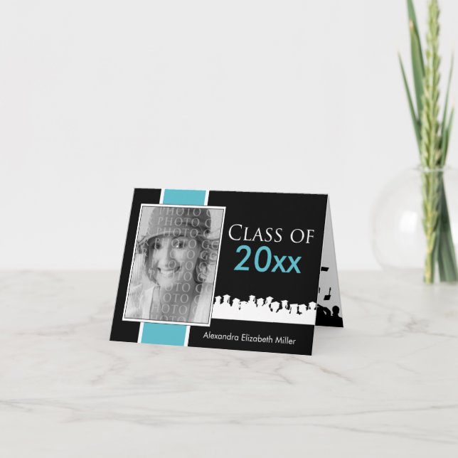 Custom Class [YEAR] Abschluss Ankündigung (Vorderseite)