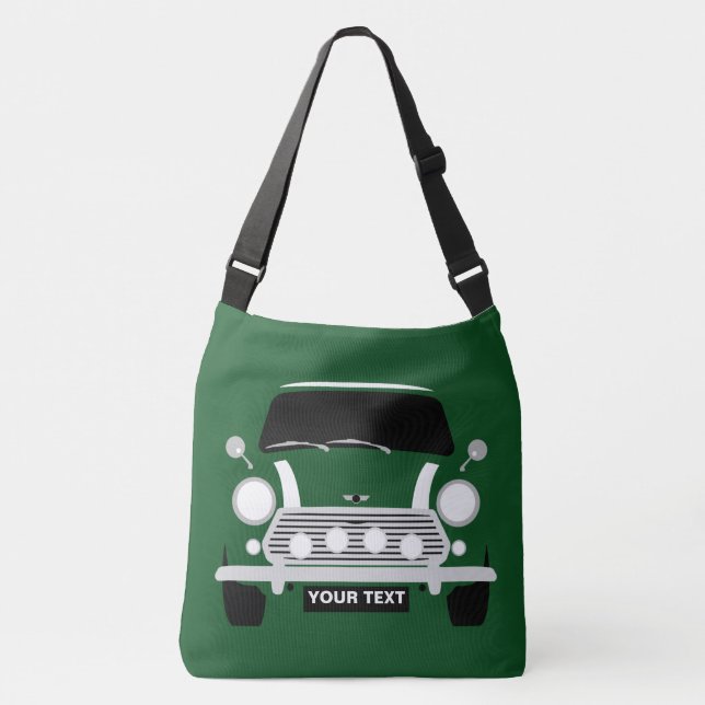 Custom Classic Mini Car Tote Tasche (Vorderseite)
