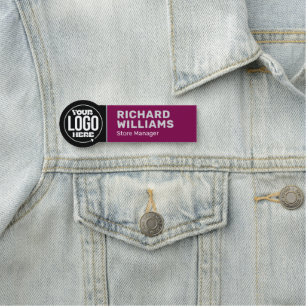 Custom Classic Name Tag für Business Personalisier Namensschild