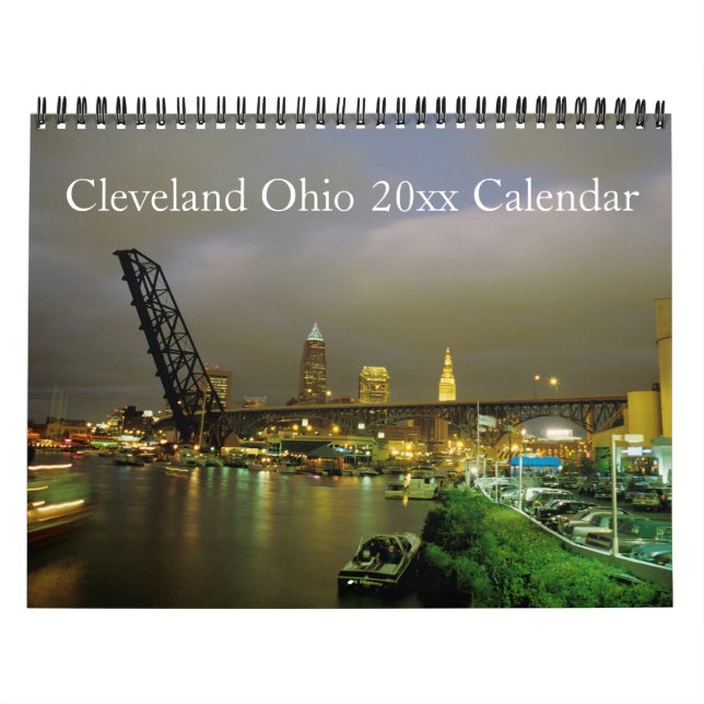 Custom Cleveland Ohio Calendar Kalender (Titelbild)