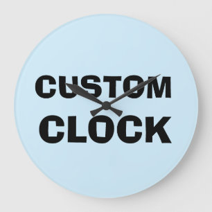 CUSTOM CLOCK GROßE WANDUHR