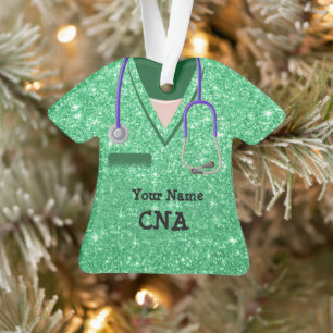 Custom CNA Krankenpflegerarzt Gesundheit Ornament