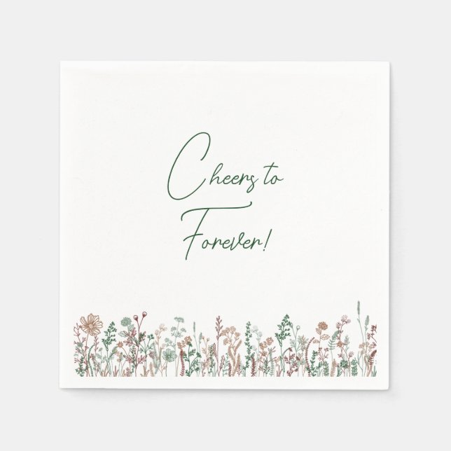 Custom Cocktail Napkin Serviette (Vorderseite)