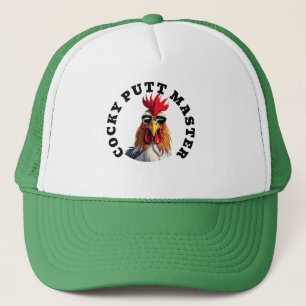 Custom Cocky Golfer Hat - Funny Golf Trucker Hat Truckerkappe