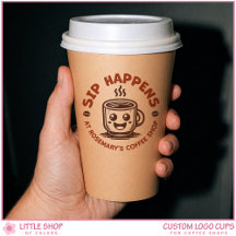 Custom Coffee Shop Café Coffee Bar Branded