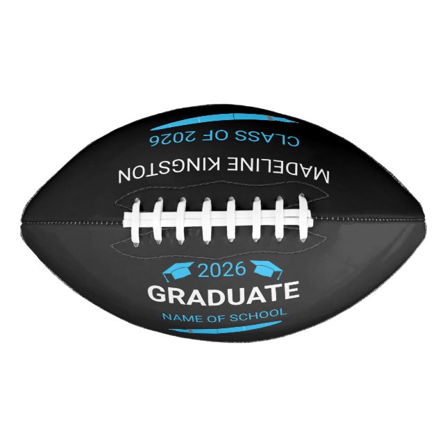 Custom College School Graduation 2026 Football (Vorderseite)