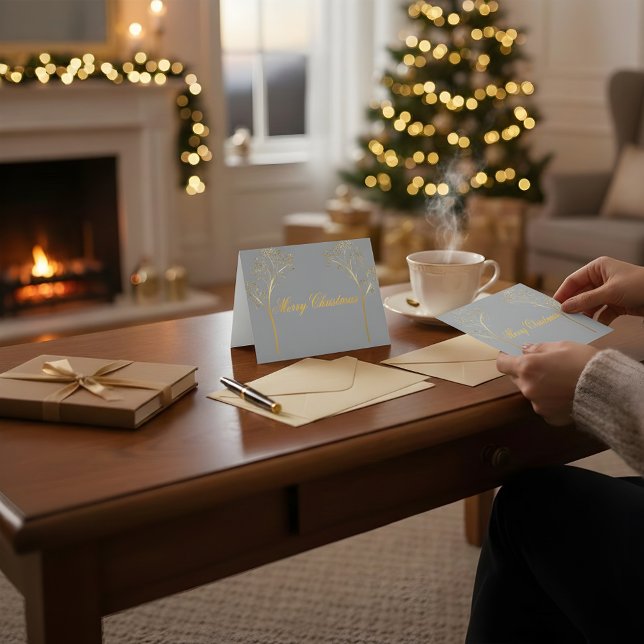 Custom Color Christmas Card Dankeskarte (Von Creator hochgeladen)