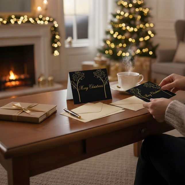 Custom Color Christmas Card Dankeskarte (Von Creator hochgeladen)