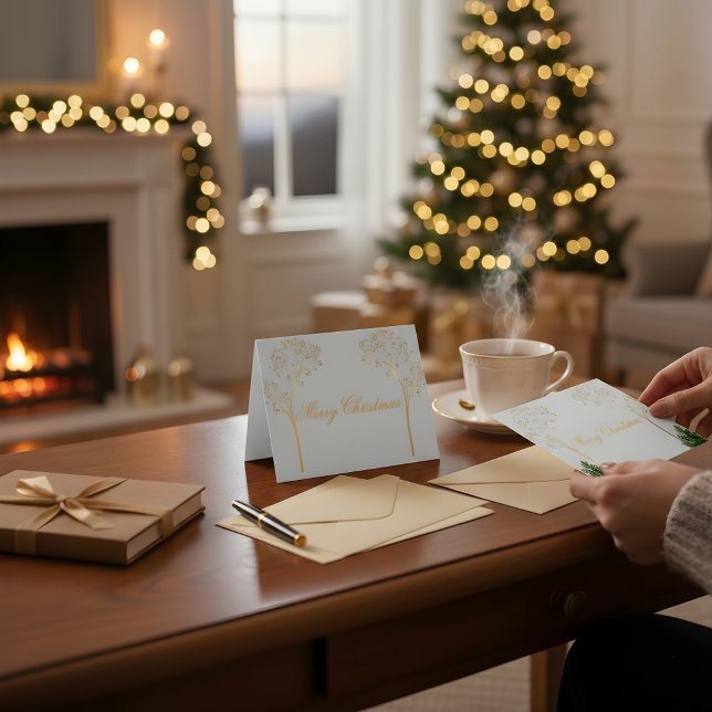 Custom Color Christmas Card Dankeskarte (Von Creator hochgeladen)