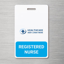 Custom Color Nurse Recognition Companion Ausweis