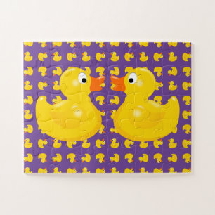 Custom Color, Rubber Duckies Puzzle