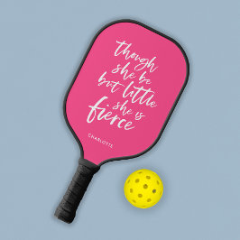 Custom Color Script Klein aber fierce Shakespeare Pickleball Schläger