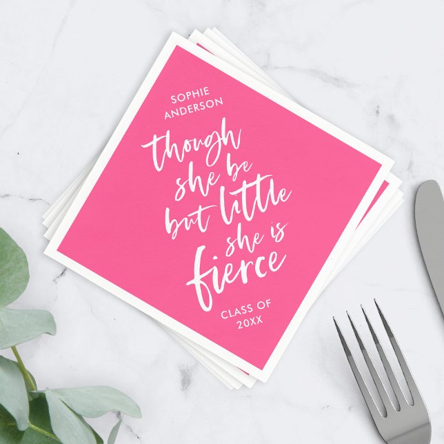 Custom Color Script Klein aber fierce Shakespeare Serviette (Von Creator hochgeladen)