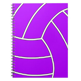 Custom Color Volleyball-Notebook Notizblock