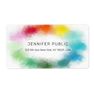 Custom Colorful Abstrakt Modern Elegant Einfach