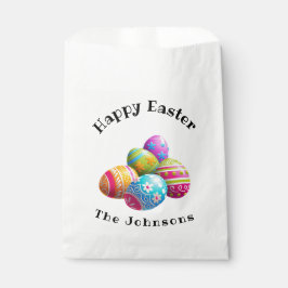 Custom Colorful Modern Egg Happy Oster Geschenktütchen