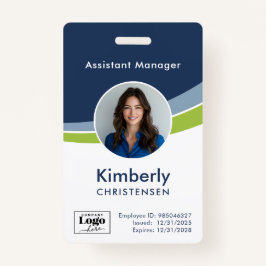 Custom Colors Corporate Employee ID Badge Ausweis