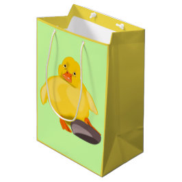 Custom Colors Gift Bag Gelbes Duckeln Mittlere Geschenktüte