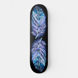 Custom Colors Skateboard - Schöne Federn