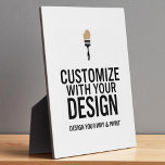 Custom Company Branded Personalized Minimalist  Fotoplatte<br><div class="desc">Add a refined, professional touch to your space with this Minimalist Custom Personalized Company Branded Plaque, designed to display your business logo, name, or custom message with understated elegance. Ideal for office walls, front desks, employee recognition, or event signage, this sleek plaque pairs clean design with lasting impact. Crafted from...</div>