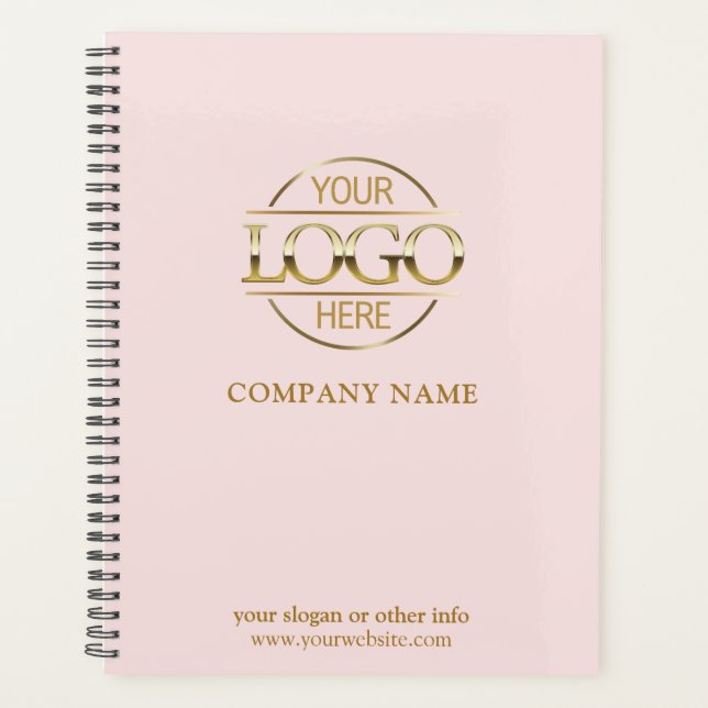 Custom Company Business Logo Promotional Branding Planer (Vorderseite)
