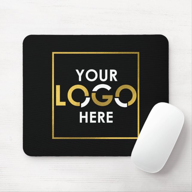 Custom Company Business Your Logo Here Promotional Mousepad (Mit Mouse)