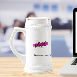 Custom Company Logo Business Corporate Promotional Bierglas