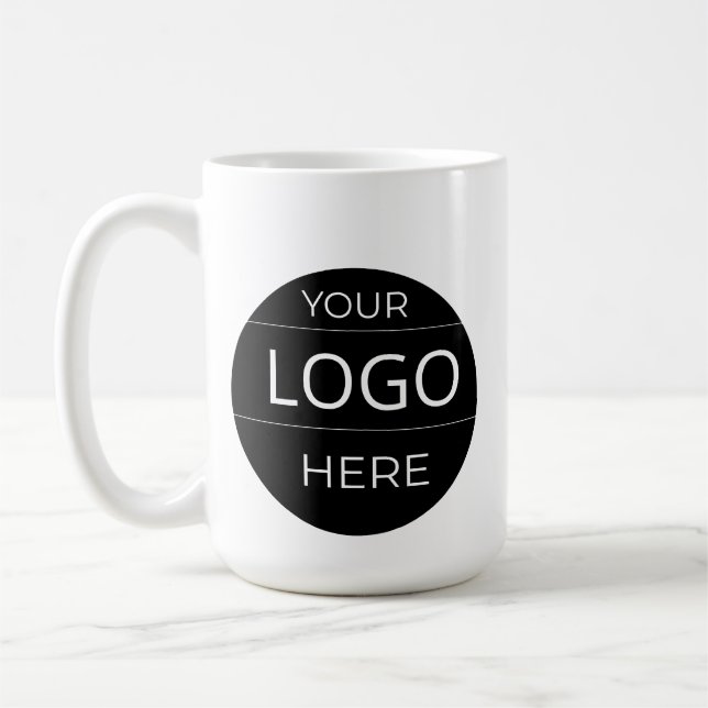 Custom Company Logo Mug – Great Corporate Gift Ide Kaffeetasse (Links)