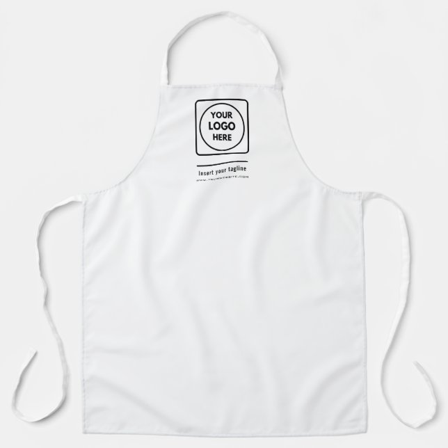 Custom Company Logo Promotional Marketing Design Schürze (Vorderseite)