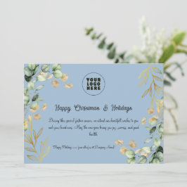 Custom Corporate Weihnachtskarte 2025 Feiertagskarte