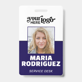 Custom CorporateBadge Employee/Event-ID mit Foto Ausweis