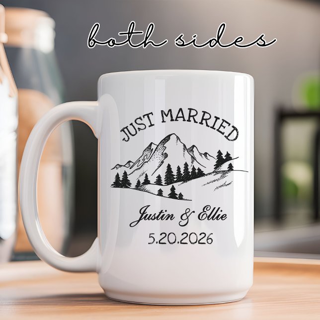 Custom Couple Mug | Wedding Gift for Her & Him Kaffeetasse (personalized couple mug, wedding gift for couple, engagement gift for her, anniversary gift for her,)