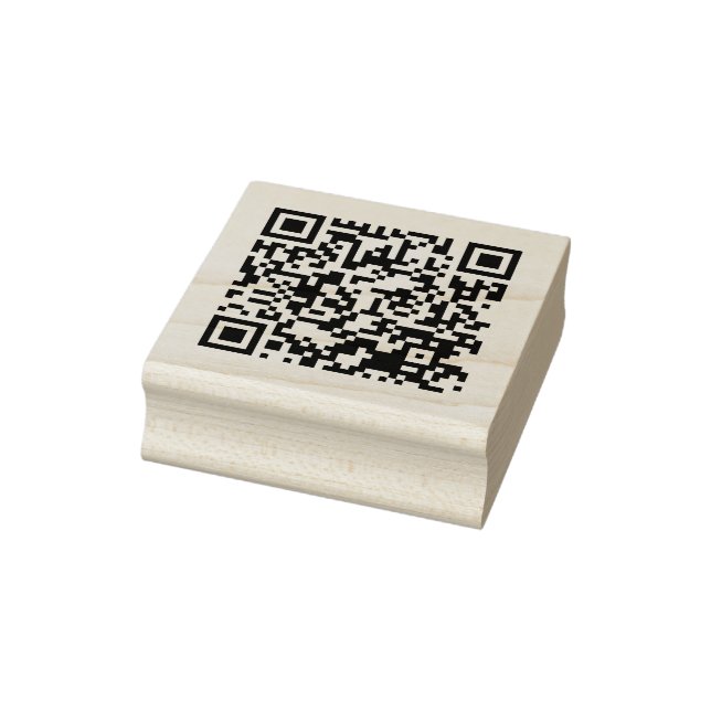 Custom Covid-19 Vaccine Certificate QR Code Gummistempel (Stempel)