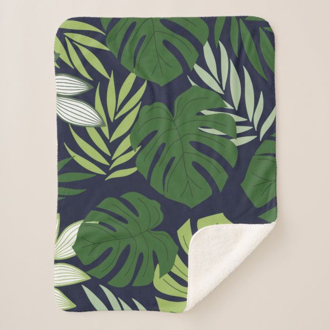 Custom Cozy Sherpa Blanket Sherpadecke (Vorderseite)