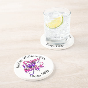 Custom Crazy Hair Stylist Getränkeuntersetzer