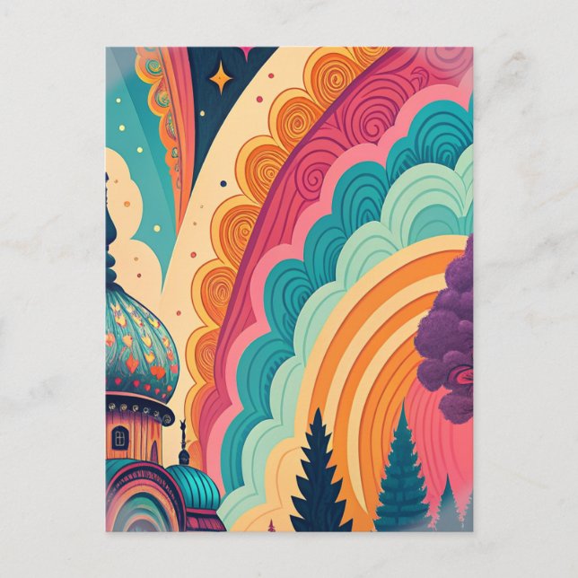 Custom Crope Fantasy Art Postcard Postkarte (Vorderseite)