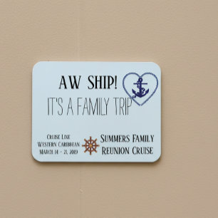 Custom Cruise Door Familie Personalisiert Aw Schif Magnet