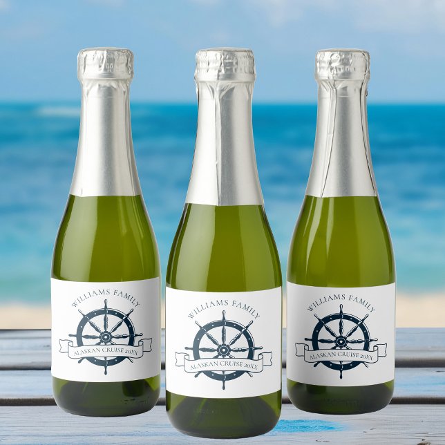 Custom Cruise Ship Navy Blue Nautical Party Mini (Von Creator hochgeladen)