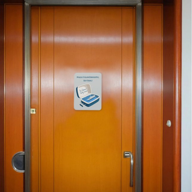 Custom Cruise Ship Stateroom Door Magnet (Von Creator hochgeladen)