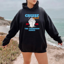 Custom Cruise Squad 2024 Personalisiert Funny Grou Hoodie