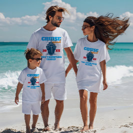 Custom Cruise Squad 2024 Personalisiert Funny Grou T-Shirt