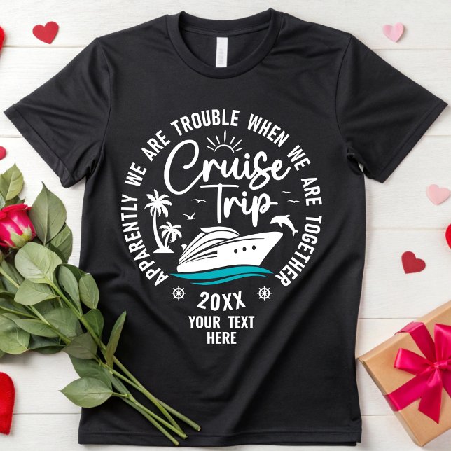 Custom Cruise Squad 2025 Family Cruise Trip T-Shirt (Von Creator hochgeladen)